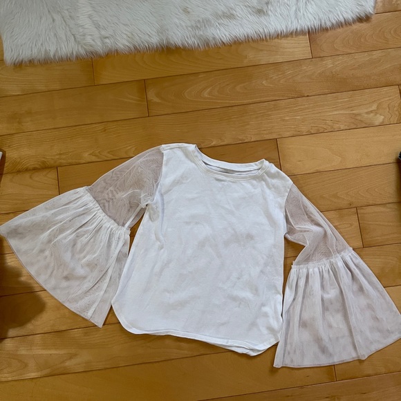 Girls’ tops size=pink/3T, white/5T - Picture 2 of 4